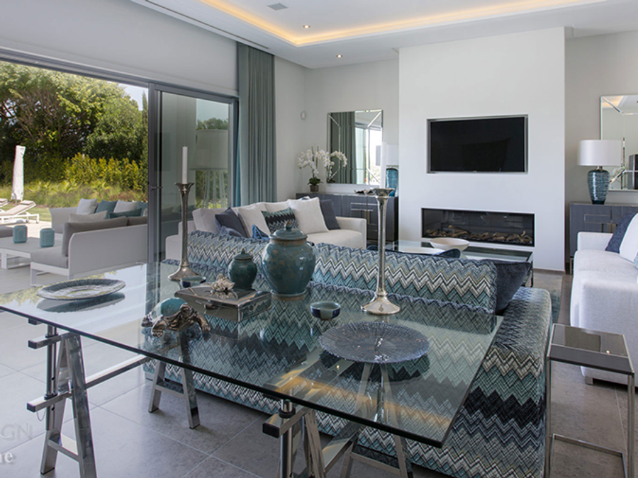 Rua Cávado Quinta do Lago — interior design by Melissa Jane Interiors, photo 4