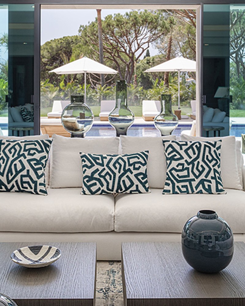 Algarve villa interior by Melissa Jane Interiors, Lago project